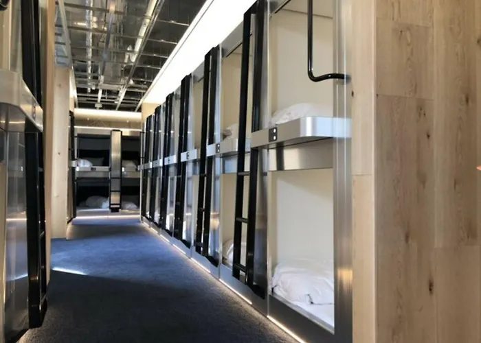 Hearts Capsule Hotel & Spa Hakata Fukuoka 