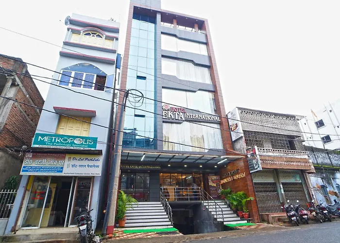 Hotel Ekta International !! 300 Mts From Baba Baidyanath Dham Temple !! Deoghar