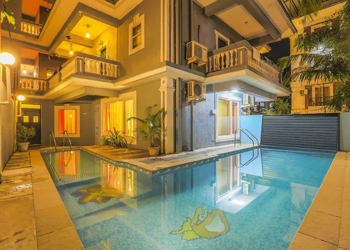 Fabhotel Royal Mirage With Pool & Gym - Nr Candolim Beach