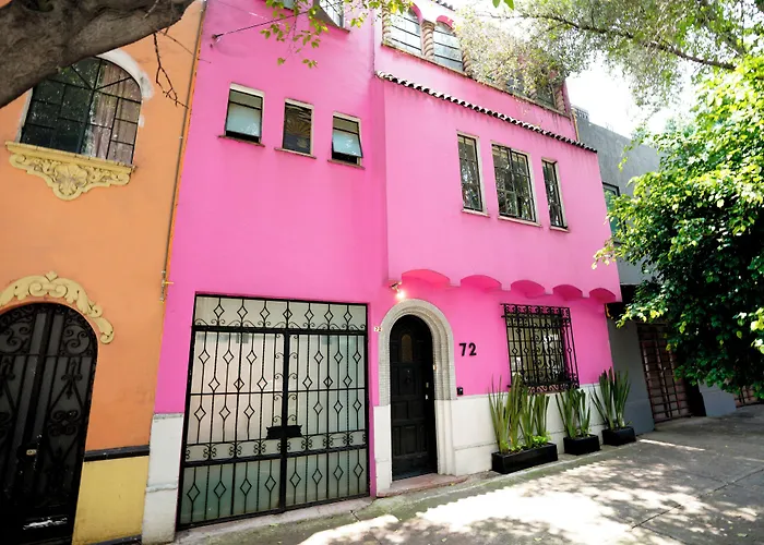 Hostal Fungi Casa Rosa Mexico