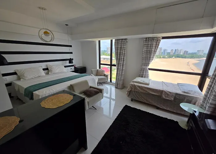 Tropical Executive Vista Espetacular Da Praia Manaus