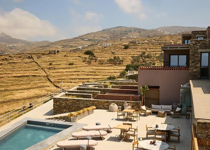 Hotel Sun Aeriko à Tínos