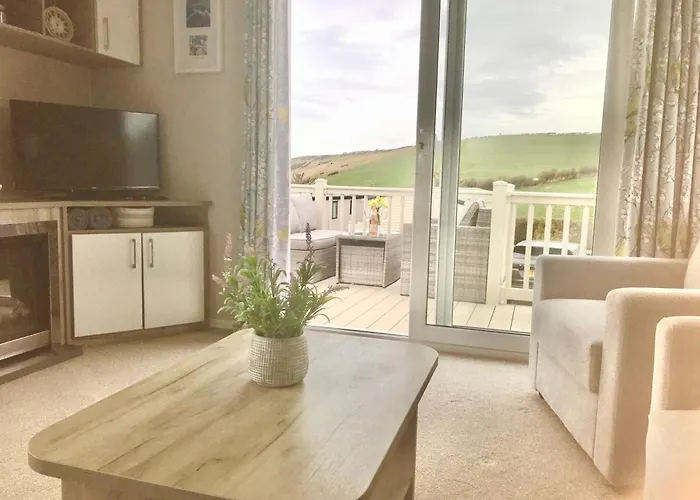 Nv45 Beautiful Durdle Door Holiday Park West Lulworth