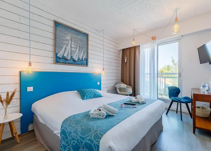 Hotel La Cote Oceane- Bureau- 250 m plage Saint-Jean-de-Monts