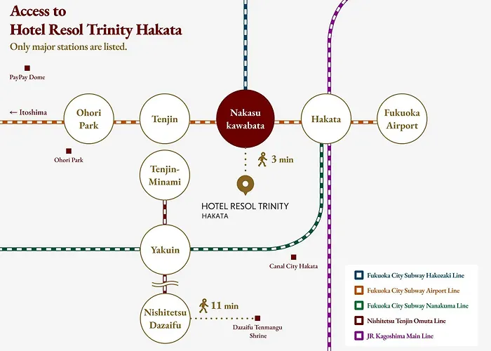 Hotel Resol Trinity Hakata Fukuoka 