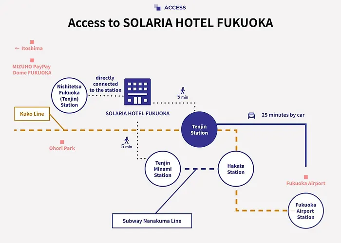 Solaria Nishitetsu Hotel Fukuoka