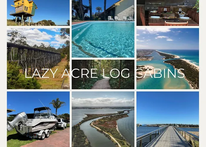 Lazy Acre Log Cabins Lakes Entrance