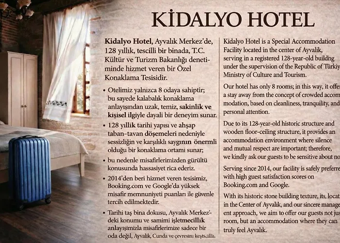 Kidalyo Hotel - Special Category Ayvalı