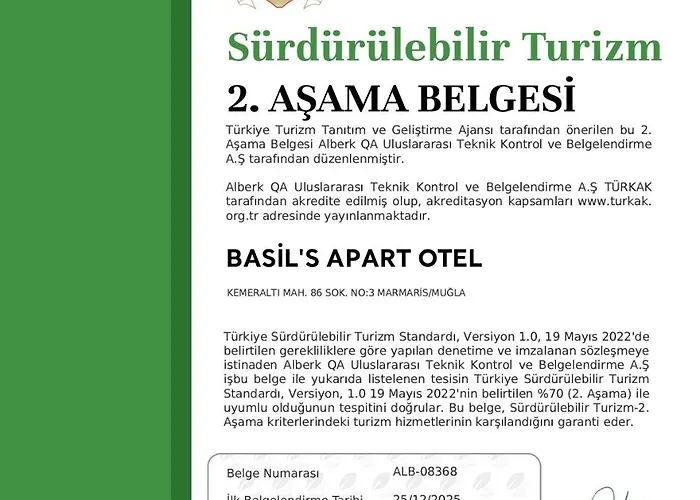 Basils Apart Hotel Marmaris