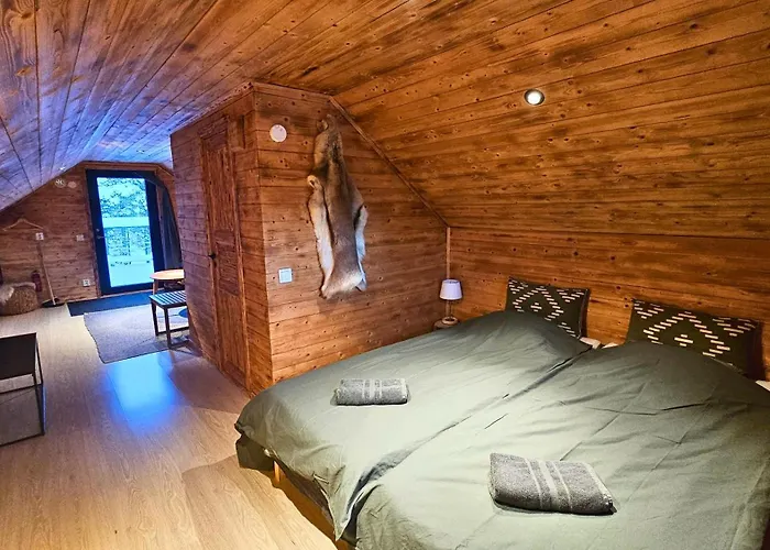 Cozy River Cabin Styled Loft Kiruna