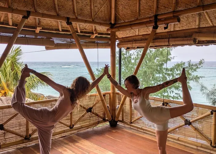 Flowers & Fire Yoga Garden Gili Air