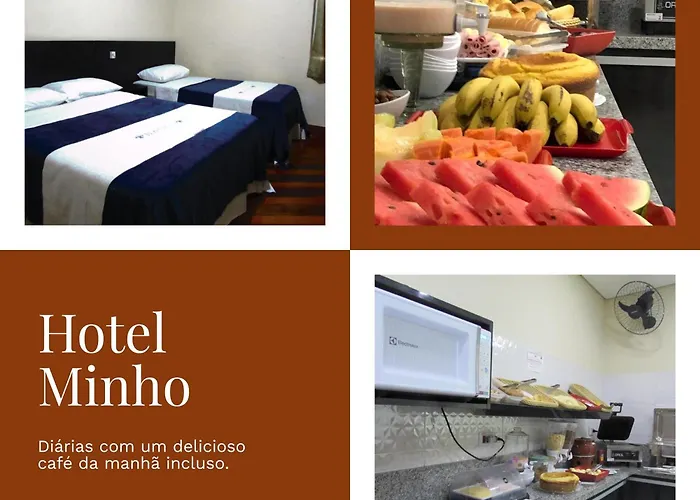 Hotel Minho - Melhor Opção Próximo à 25 de Março, Brás, Bom Retiro, Metrô e Hospital Pérola Byington - Buffet de Café da Manhã Incluso - Desc Extra em 3 ou Mais Diárias São Paulo