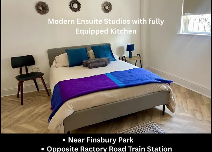 Dalston Luxe Studios, 10 Minutes Away From Liverpool Train Station London