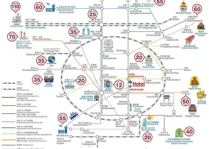 Eslead Hotel Osaka Shinsaibashi