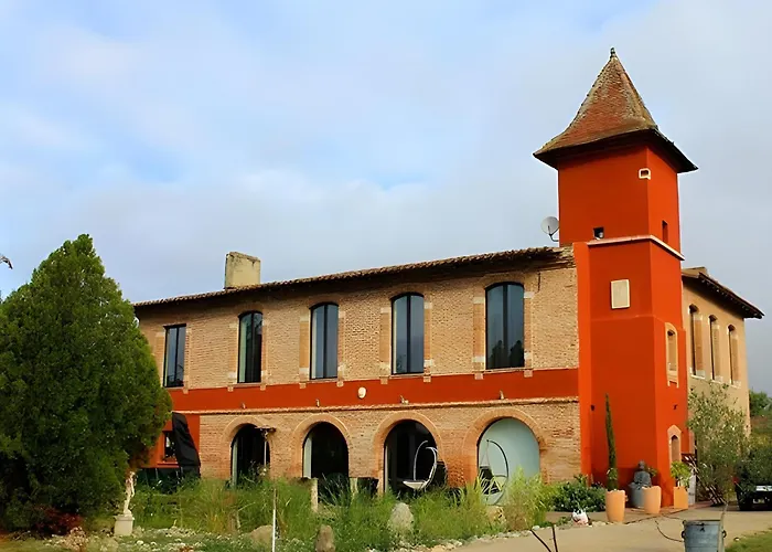 Château Fourclins Domaine privatif 15 personnes Parc&Bassin naturel Proche Toulouse Merville 