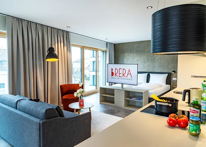MyFlats Studio Apartements-klimatisiert-nahe Ravensburger Spiele-kostenfreie TG-Plätze Meckenbeuren