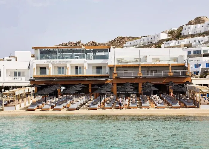 Mykonos Kosmoplaz Beach Resort Hotel Platys Gialos 