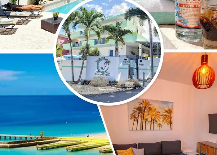 Casa Verde Hotel - Steps To The Beach, Pool, Restaurant & Bar Rincon