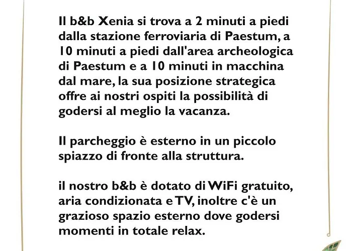 B&B "Xenia" Paestum