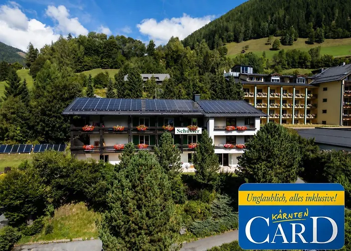 Gästehaus Schusser an der Therme, Frühstück, Doppelzimmer und Ferienwohnung Bad Kleinkirchheim