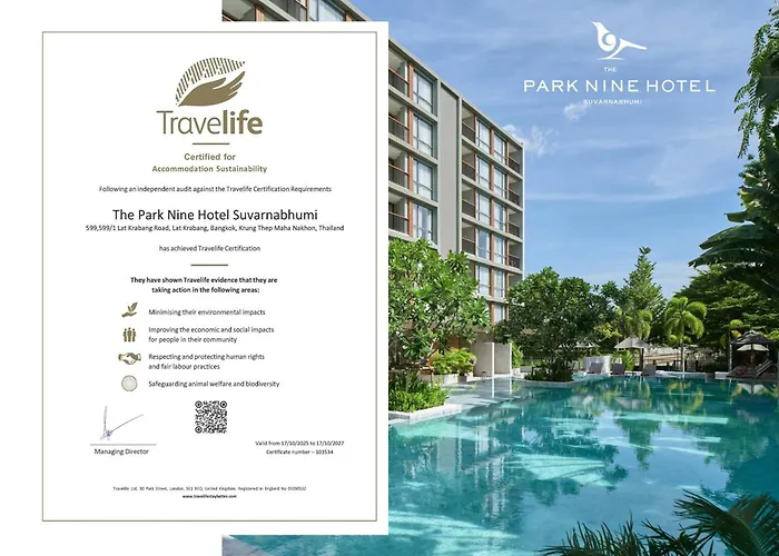 The Park Nine Hotel Suvarnabhumi - Free Bkk Airport Shuttle กรุงเทพมหานคร