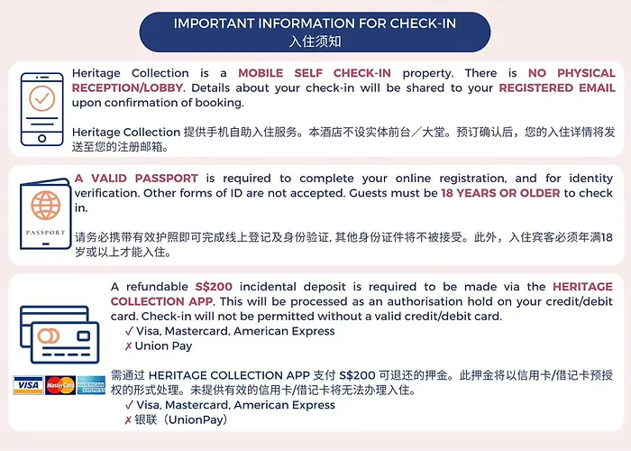 Heritage Collection On Boat Quay - Quayside Wing - Mobile App Check-In Singapur