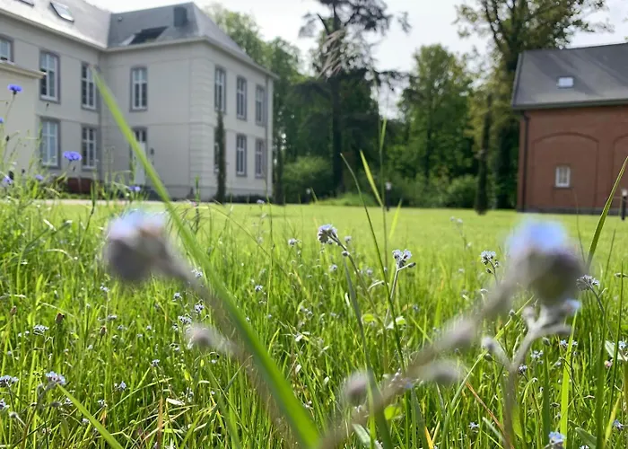 De Lotuspoort met Mihr's B&B in de Abdij van Bornem