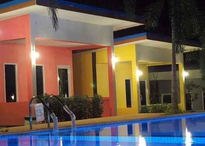 At Night Airport Resort Nai Yang