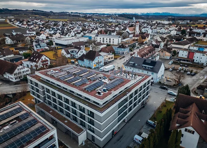 MyFlats Studio Apartements-klimatisiert-nahe Ravensburger Spiele-kostenfreie TG-Plätze Meckenbeuren