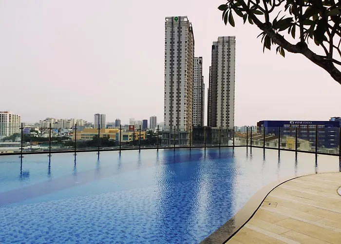 Apartment Luxury Center Hcm City With Infinity Pool Ho Chi Minh-stad