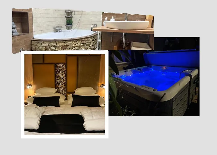Penthouse privát Jakuzzival Smeraldo Villa Siófok