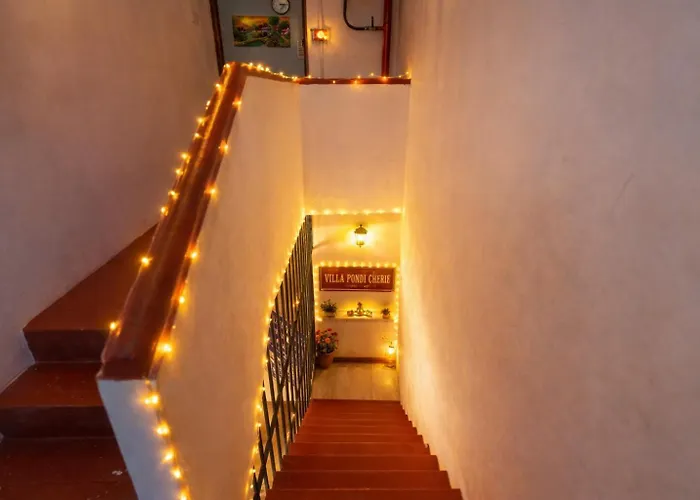 La Villa Pondi Cherie Centertownbeachauroville Pondicherry