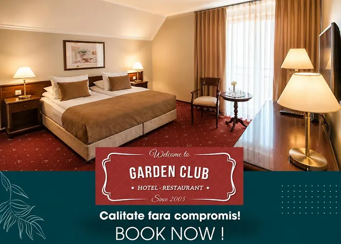 Garden Club - Hotel & Restaurant - Free Outdoor Pool & Parking Braşov