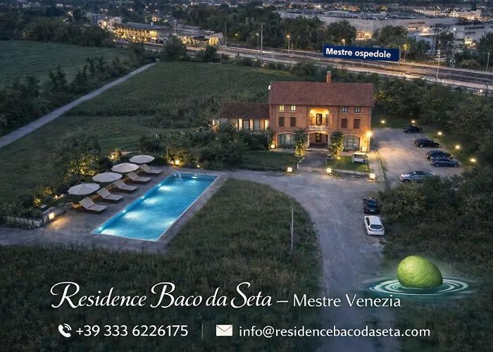 Baco Da Seta Residence Con Piscina - Venezia Mestre