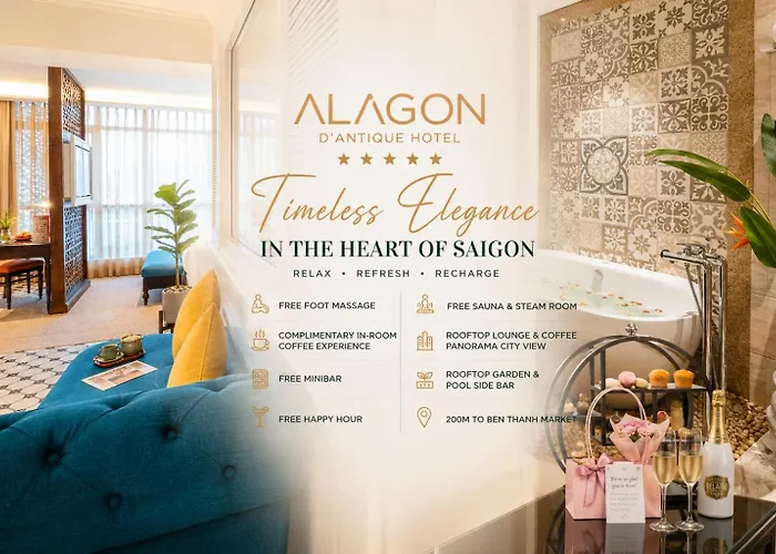 Alagon D'Antique Boutique Hotel & Spa Ho Chi Minh-stad