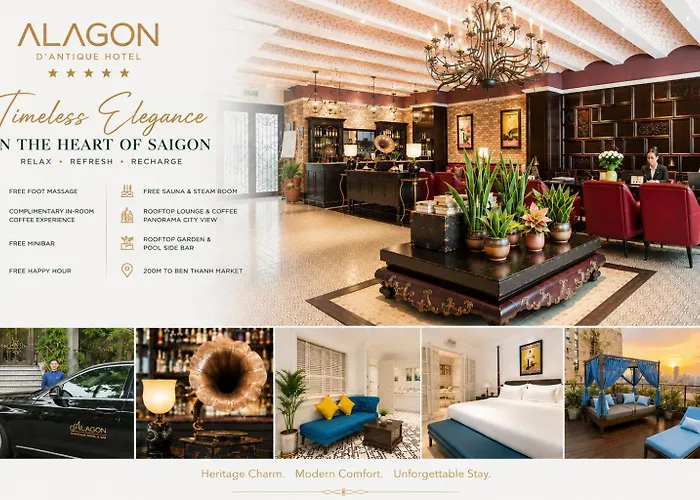 Alagon D'antique Hotel&Spa - Wellness Treatment Included Hô Chi Minh-Ville