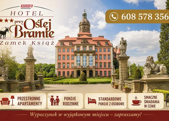 Hotel Przy Oslej Bramie - Zamek Ksiaz Walbrzych
