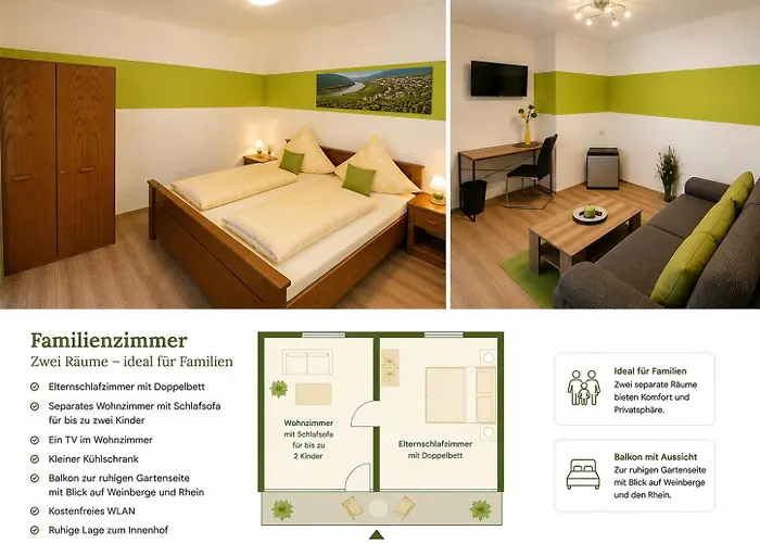 Bed&Breakfast - Rheingauer Hof Oestrich-Winkel