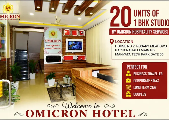 Hotel Omicron 1 Bhk Studio Room Bangalore