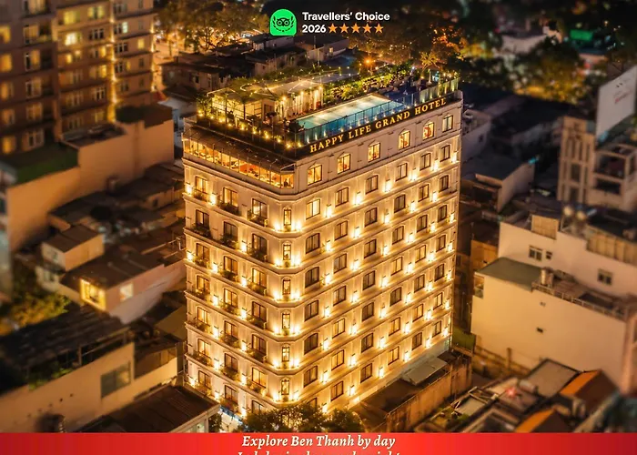 Happy Life Grand Hotel & Rooftop Skybar Ho Chi Minh City