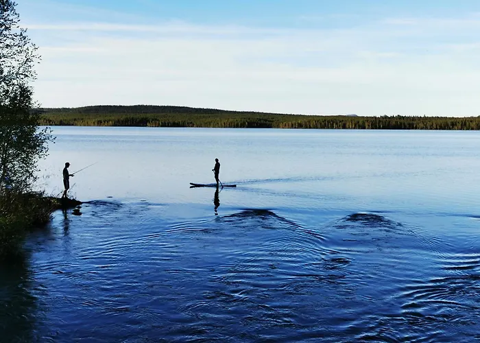 Villa Bjoerklund - Lakeview Apartment In Swedish Lapland Arjeplog