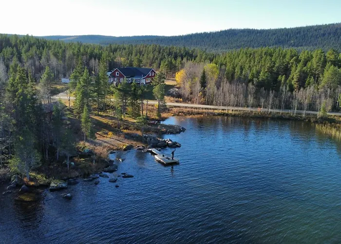 Villa Bjoerklund - Lakeview Apartment In Swedish Lapland Arjeplog