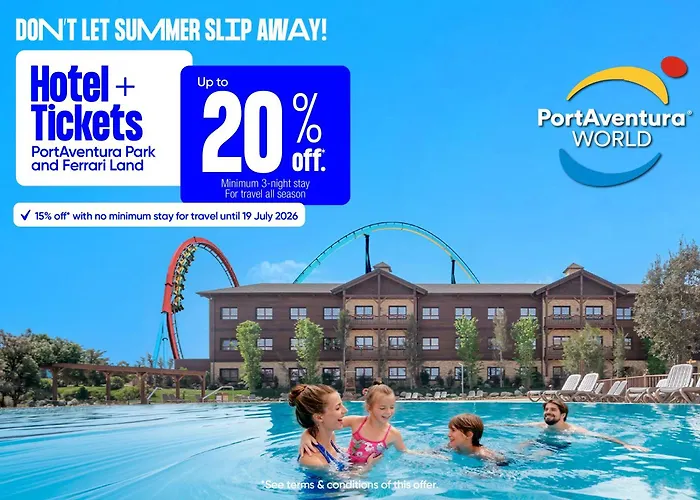 Portaventura Hotel El Paso - Includes Unlimited Access To Portaventura Park & 1 Access To Ferrari Land Salou