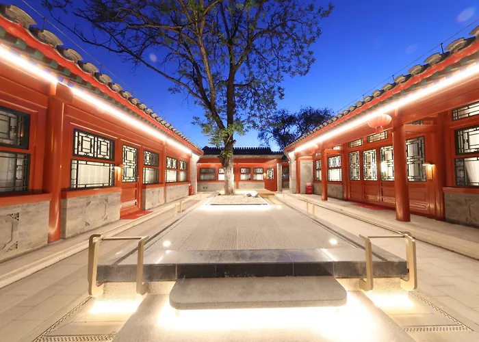 Jingshan Garden Courtyard Hotel Beijing Forbidden City Newly Renovated Tianmen Wangfujing Gardenhutong Bejjingcourtyard