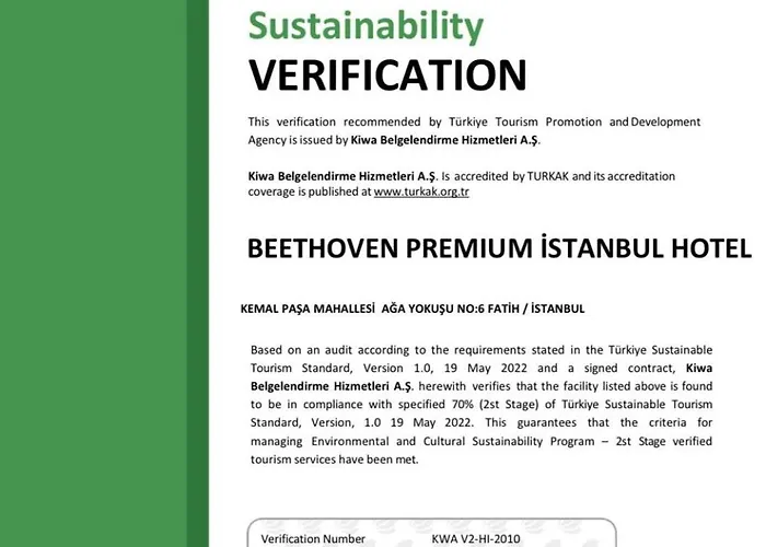 Beethoven Premium Hotel Istanbul