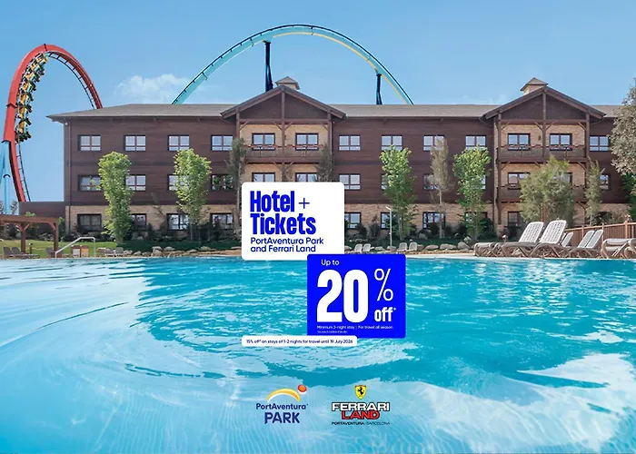 Portaventura Hotel Colorado Creek - Includes Unlimited Access To Portaventura Park & 1 Access To Ferrari Land Salou