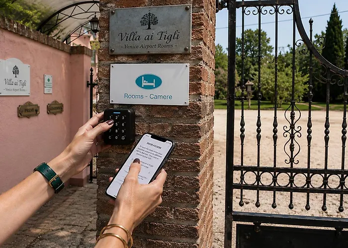 Villa Ai Tigli Venice Airport Rooms On Line Check In & Access Code Tessera