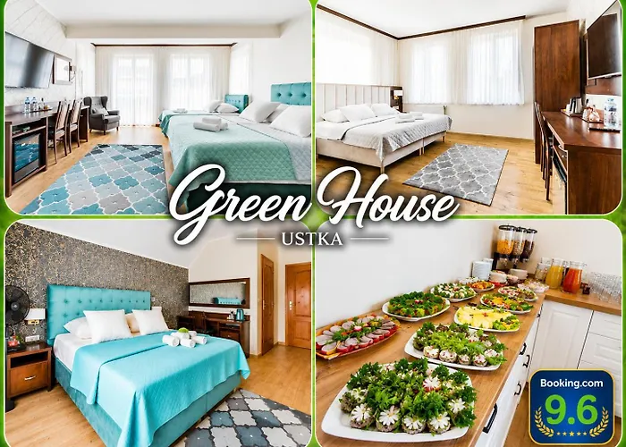 Green House Ustka Rowery, Parking W Cenie,Blisko Tarasy Eurovelo 10!!!