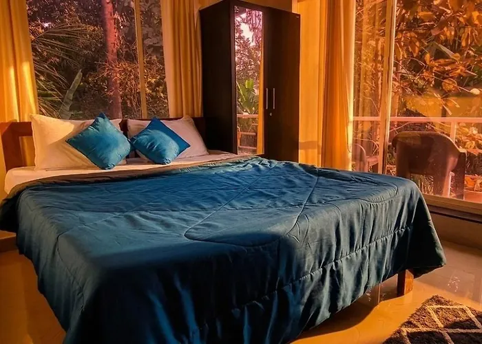 Gs Home On The Bay - Sea & Forest View Glass Studio Vagator