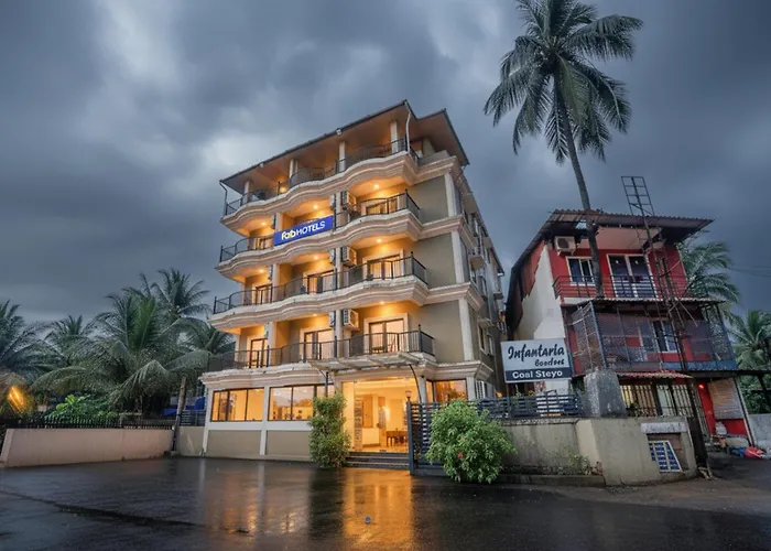 Fabhotel Prime Infantaria Comfort With Pool, Calangute Beach - 500M From Calangute Beach
